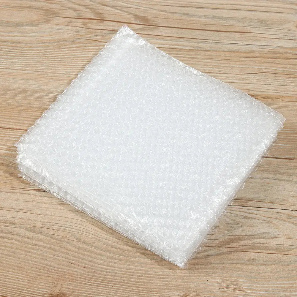 50pcs PE Clear Cushioning Covers Envelope Shockproof Package White Bubble Bag Protective Wrap Foam Packing Bags