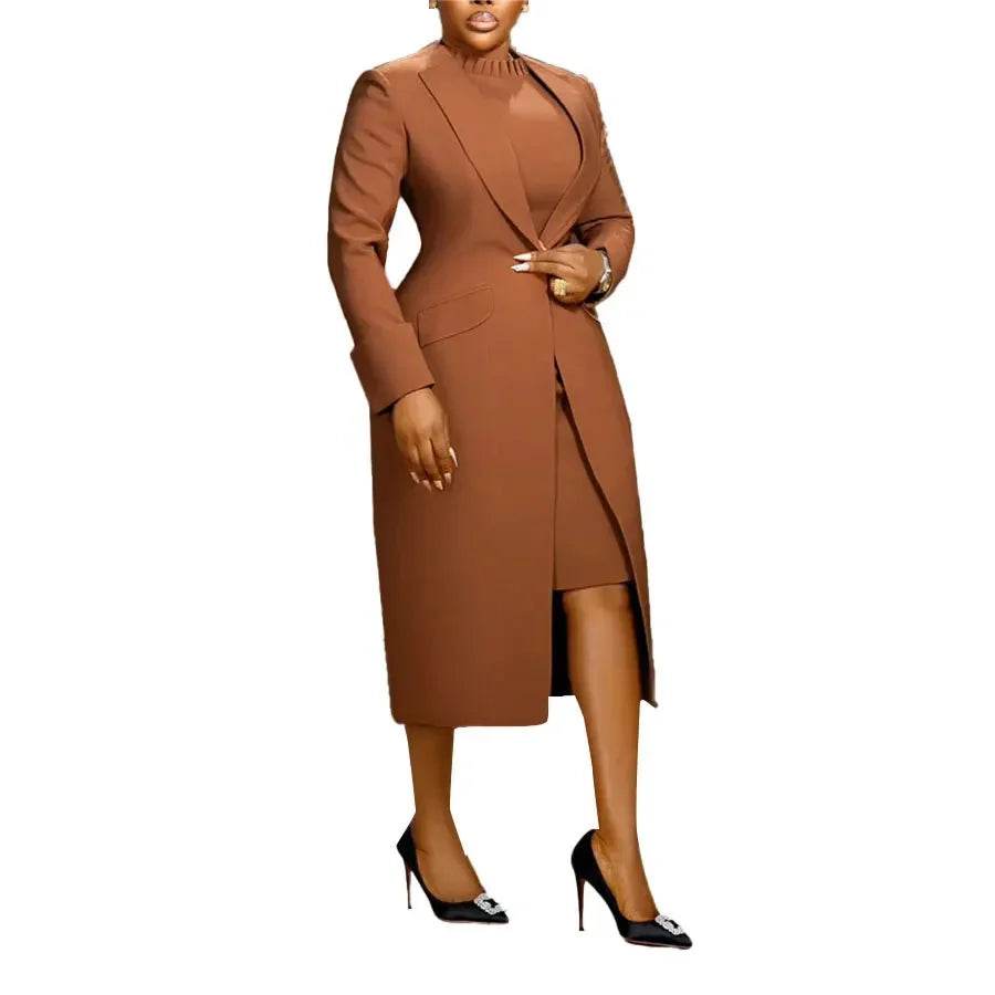 Elegant Office Blazer Dress - P12 Hub Europe