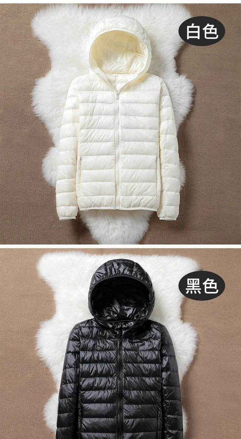 Women's Ultralight Hooded Down - P12 Hub Europe