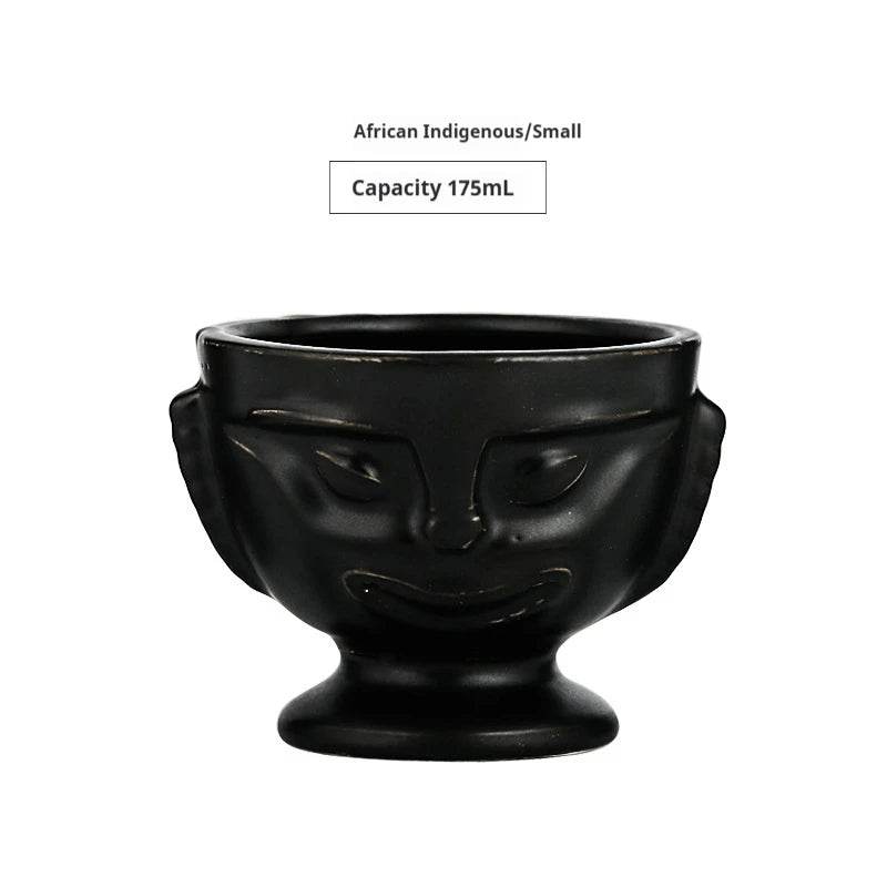 Personalized Hawaiian cocktail cups,tiki bar tiki cups,tiki mugs,creative cups, ceramic cups, zombie cups,drinkware - P12 Hub Europe