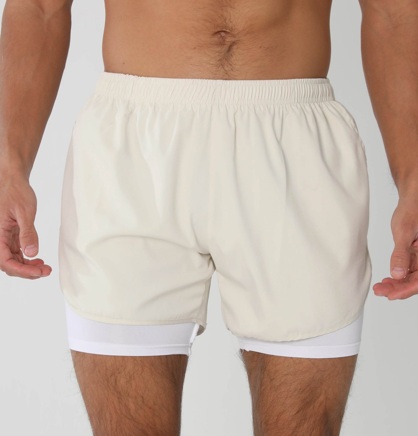 Men's Gym Liner Running Shorts - P12 Hub Europe