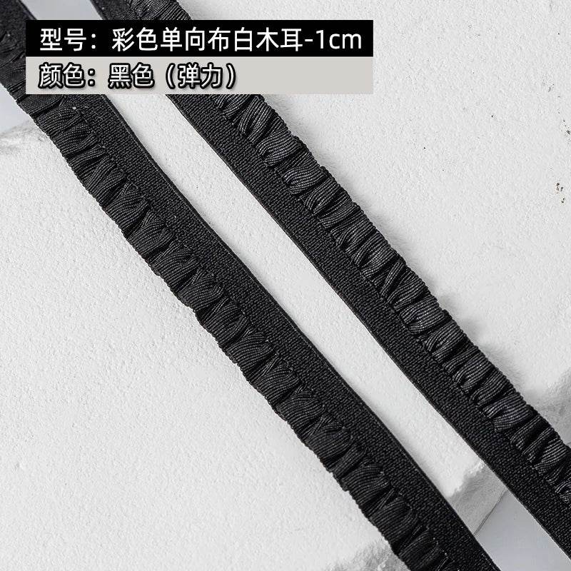 5Meters Elastic Lace Trim Ribbons for Party Dress Decoration Clothing DIY Crafts Supplies Needlework High Quality Sewing Fabric - P12 Hub Europe