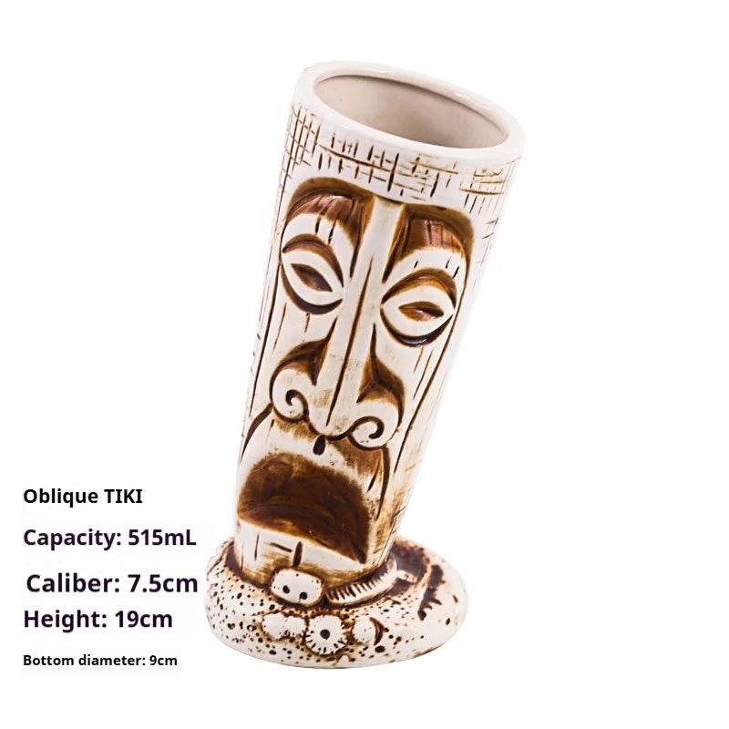 Personalized Hawaiian cocktail cups,tiki bar tiki cups,tiki mugs,creative cups, ceramic cups, zombie cups,drinkware - P12 Hub Europe