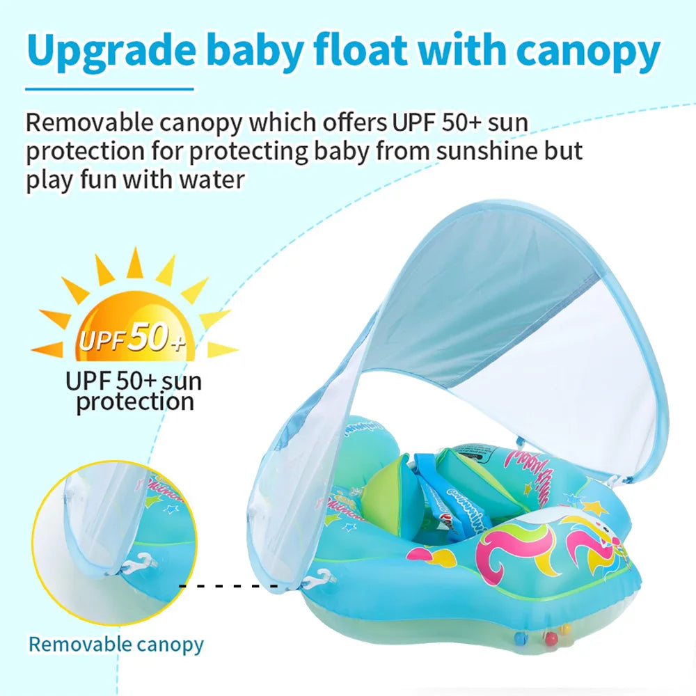 Baby Swimming Float Inflatable Infant Floating Kids Swim Ring Circle Bathing Summer Toys Toddler Rings