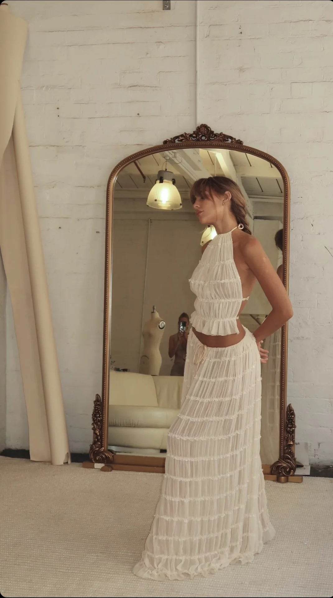 Fashion Halter Maxi Skirt Set - P12 Hub Europe