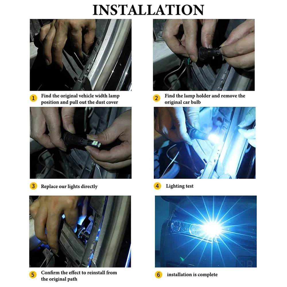 2pcs LED Parking Light For Mini Cooper Hatch R50 R53 Accessories 2001 2002 2003 2004 2005 2006 Clearance Lamp