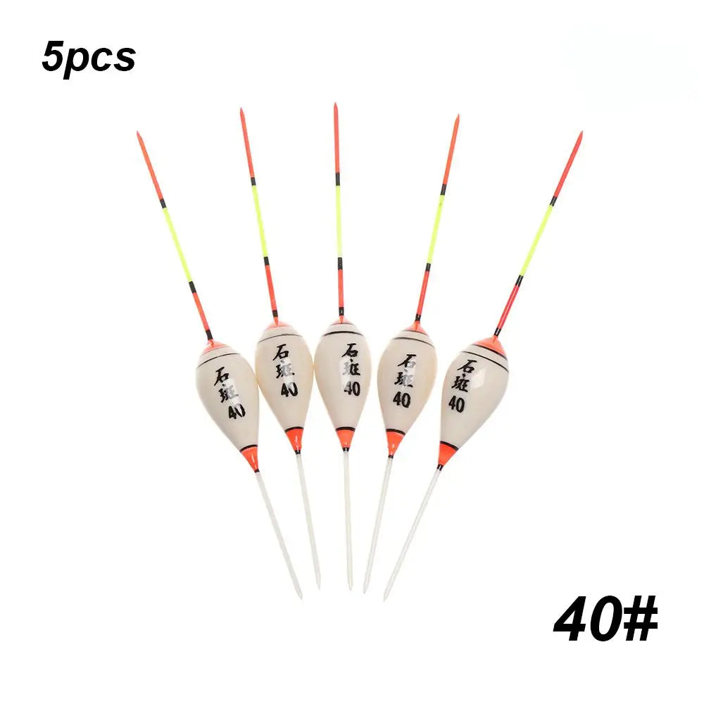 5pcs New Fishing Floats Balsa Flotteur Balsa Wood Wooden Floats Durable Portable Exquisite High Quality Floats Hot 3# 4# 10#