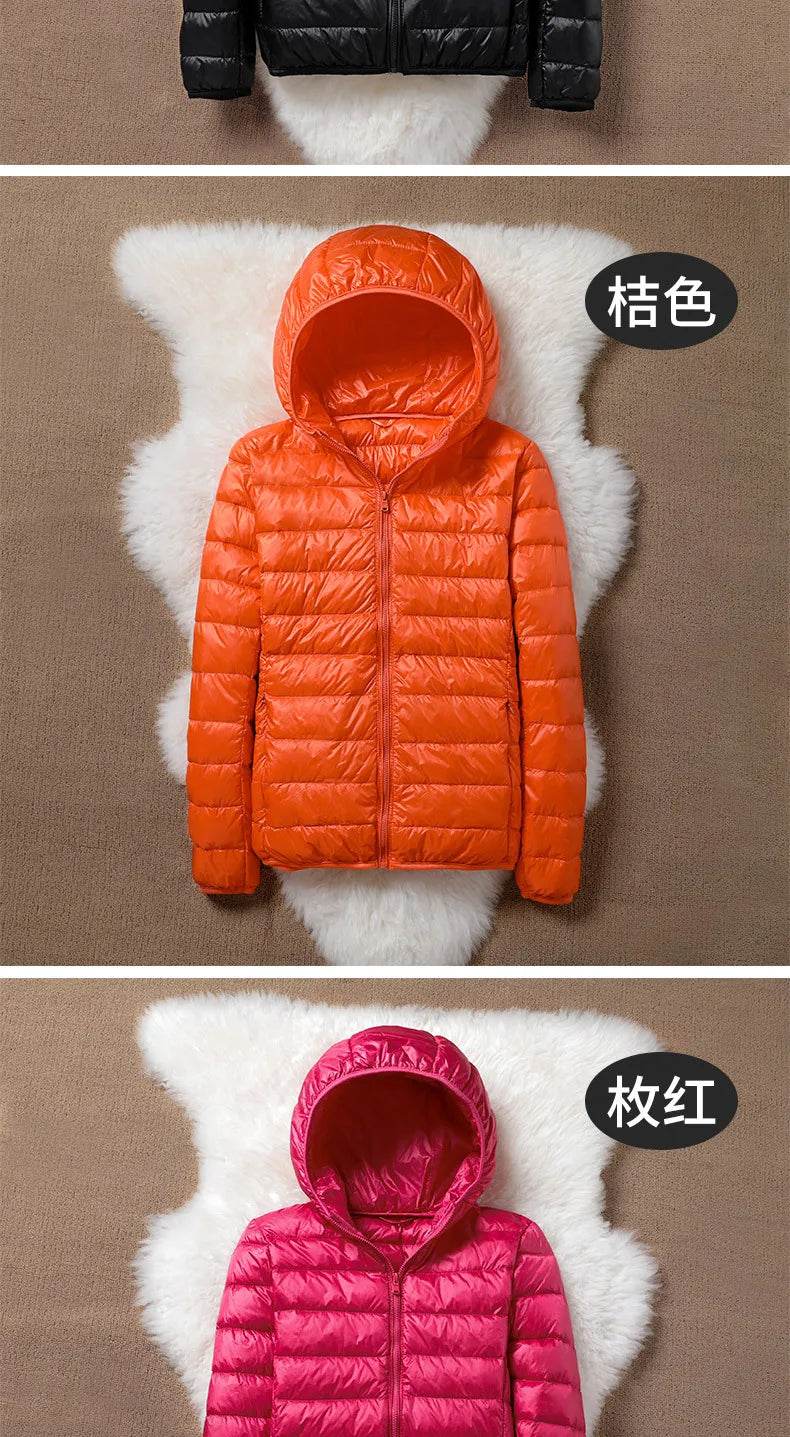 Women's Ultralight Hooded Down - P12 Hub Europe