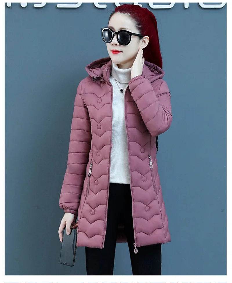Warm Quilted Mother's Parka - P12 Hub Europe