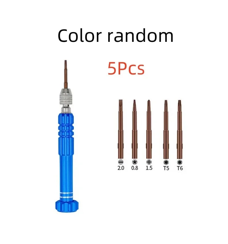 5/6/7 Piece Multifunction Screwdriver Set Cell Phone Watches Eyeglasses Disassembly Tools Laptop Repair Tools Repair Accessories