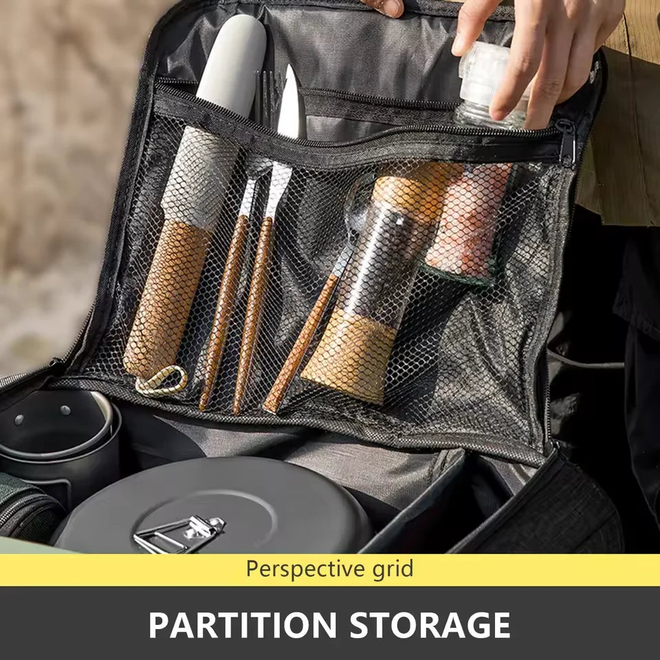 Camping Storage Bag,26L Folding Gas Tank Storage Bag,Picnic Cookwre Container, 900D Oxford Cloth,Camping cooler bag,캠핑가방