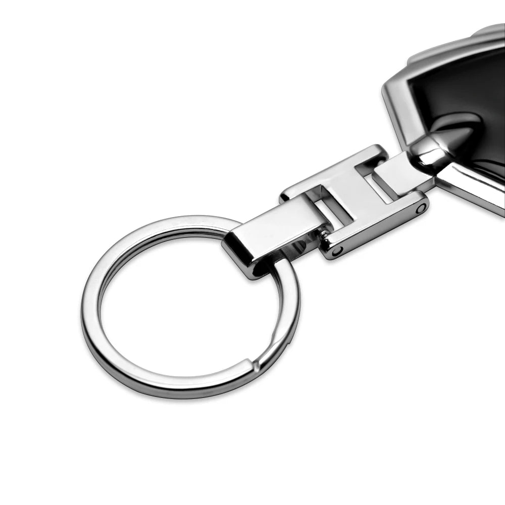 3D Metal/Leather Car Logo Key Chain Keyring Auto Interiors Accessories For Audi Sline A1 A2 A3 A4 A4L A5 A6 A7 A8 A8L TT Q1 Q2