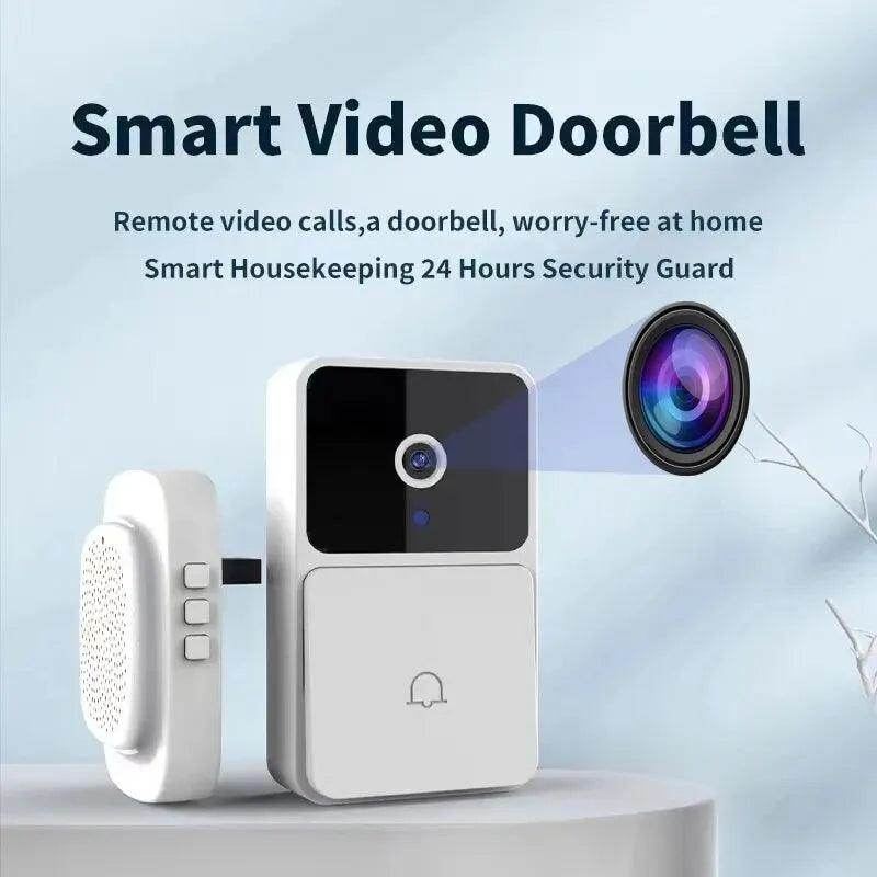Video Doorbell WiFi Night Vision, 2-Way Audio, Voice Change - P12 Hub Europe
