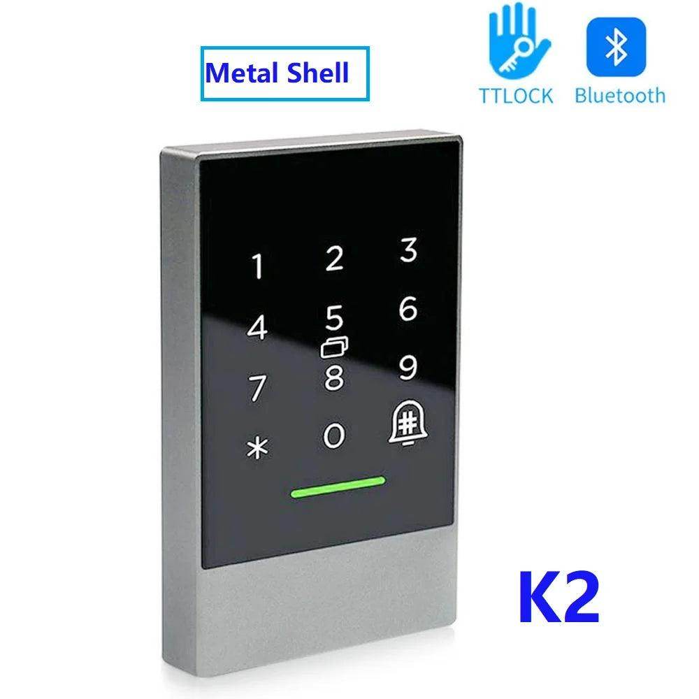Lock Bluetooth RFID Keypad | IP68, App Unlock, IC Card, Alexa/Google - P12 Hub Europe