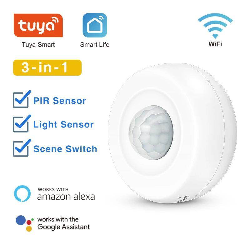 WiFi Motion Sensor Light, Smart PIR | Alexa & Google Home - P12 Hub Europe