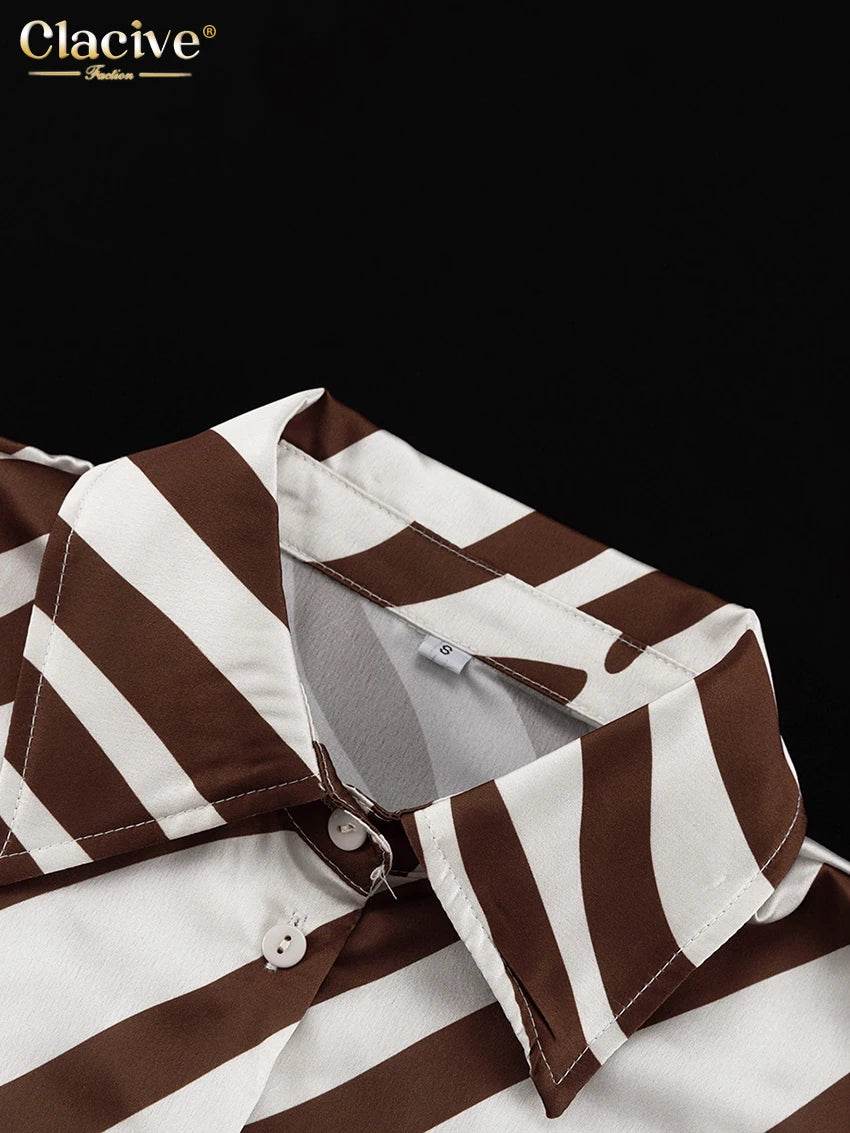 Clacive Stripe Shorts Set - P12 Hub Europe