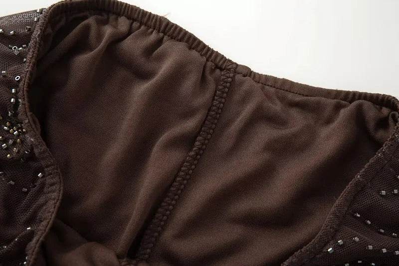 Sequin Baggy Wide Pants - P12 Hub Europe
