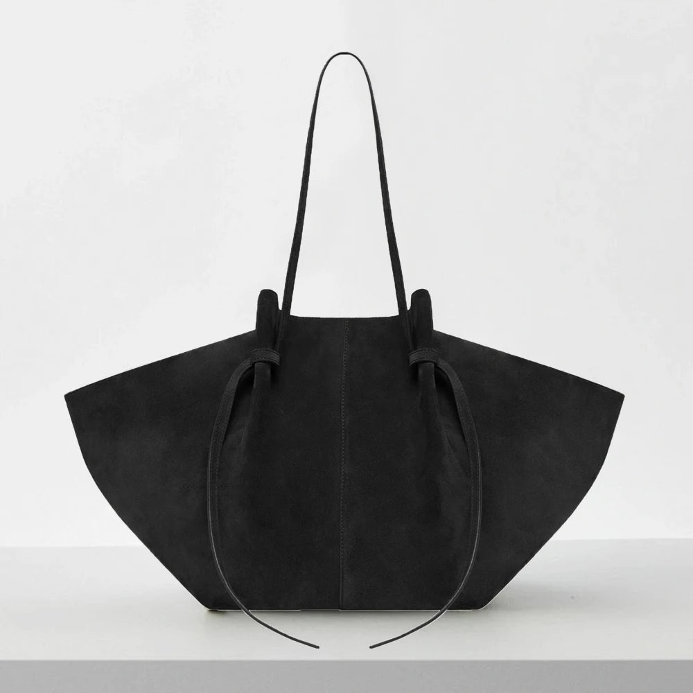 Custom Name Initials Large Capacity Faux Suede Tote Bags For Women Luxury Designer Handbags Purses 2024 New In Underarm Shoulder