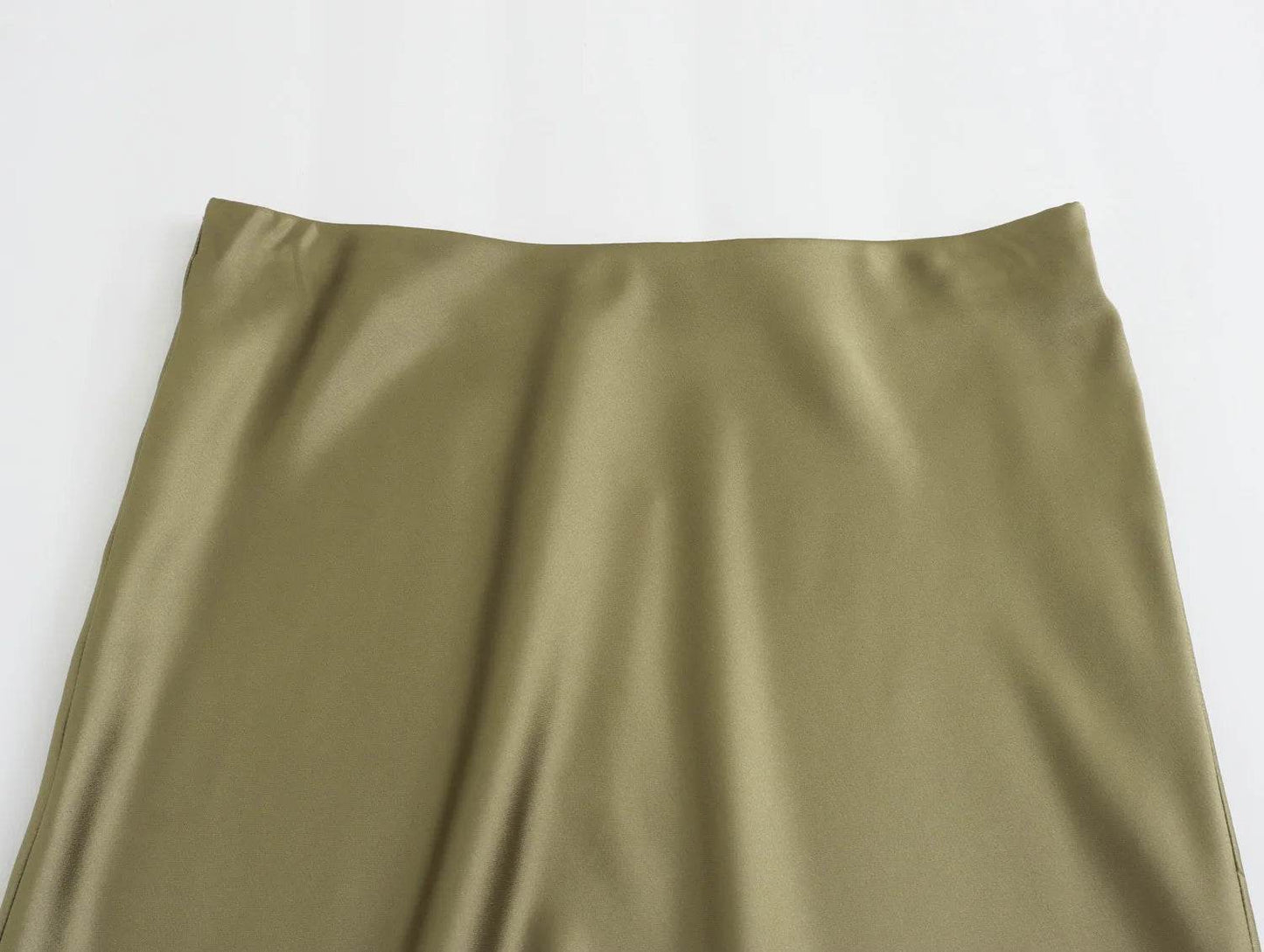 Women's Flowing Satin Midi - P12 Hub Europe