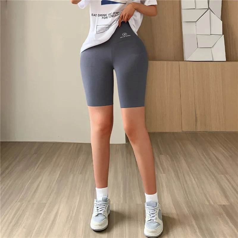 Women's High Waist Gym Shorts - P12 Hub Europe