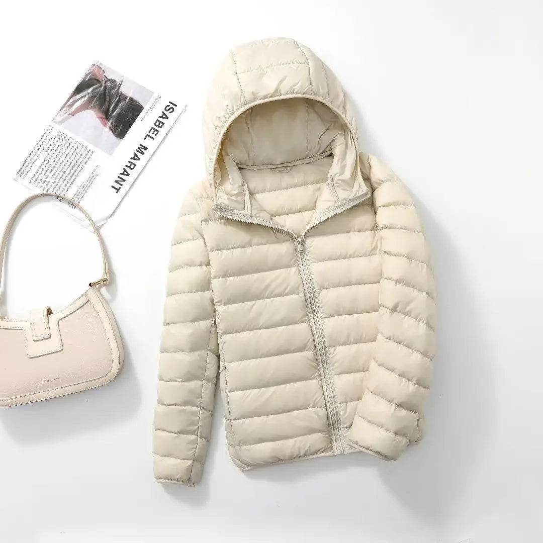 Ultralight Korean Hooded Puffer - P12 Hub Europe