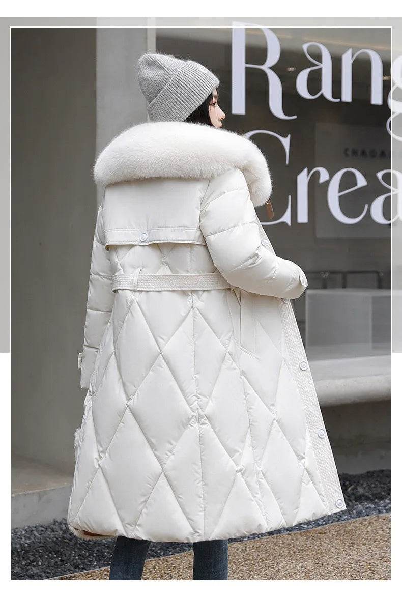 Long Slim Warm Winter Parka - P12 Hub Europe