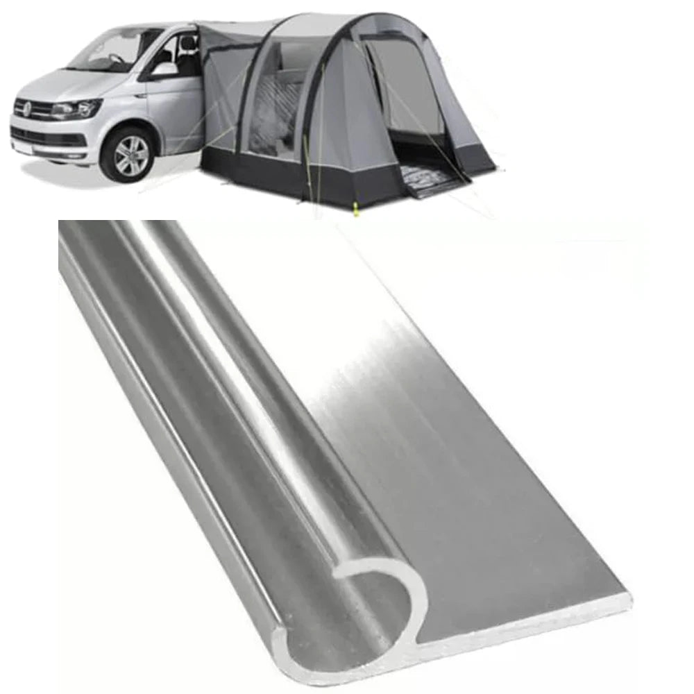 Car Accessories Campervan Motorhome Caravan Awning Rail C Channel 8 X 0.5m Strip With D/S Tape 400 Cm For Caravan Motorhome Part