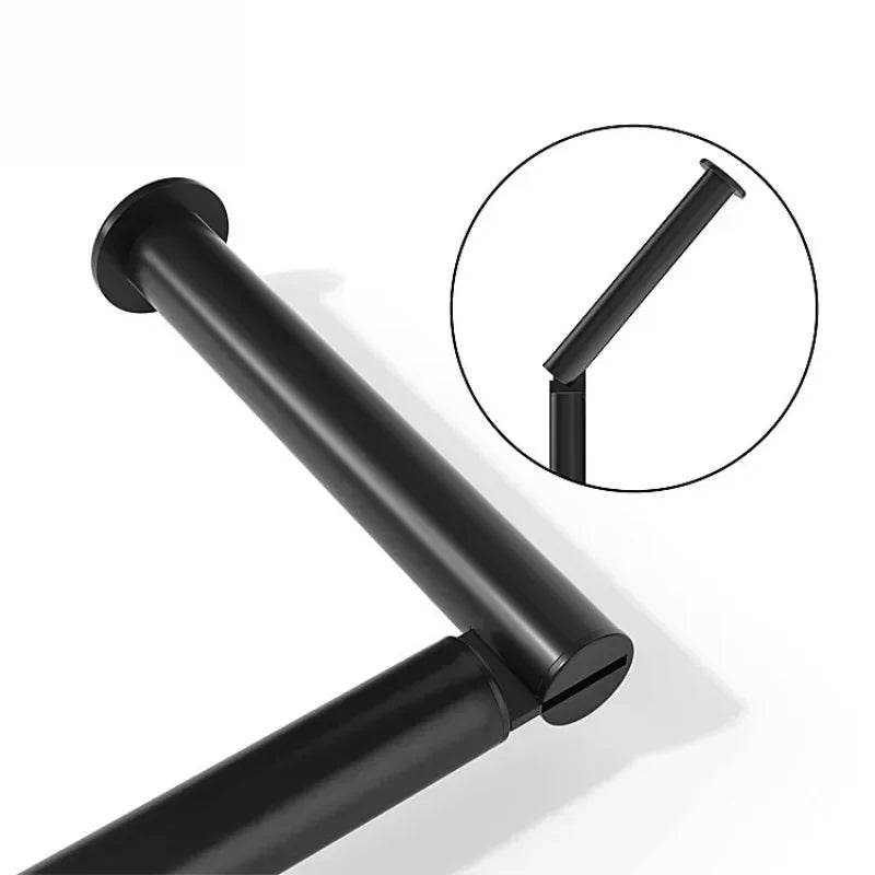 Paper Towel Holder Bathroom Stainless Steel Floor Mounted Toilet Paper Holder Single Pole Kitchen Floor Shelf Bathroom Fixtures - P12 Hub Europe