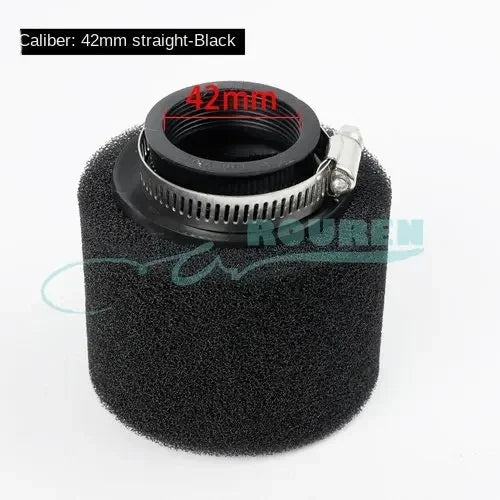 35mm 38mm 42mm 45mm 48mm 50mm 60MM Elbow Neck Foam Air Filter Sponge Cleaner Scooter Dirt Bike Motorcycle RED Kayo BSE