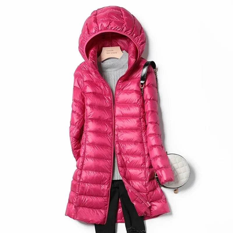 Slim Long Warm Down Puffer - P12 Hub Europe