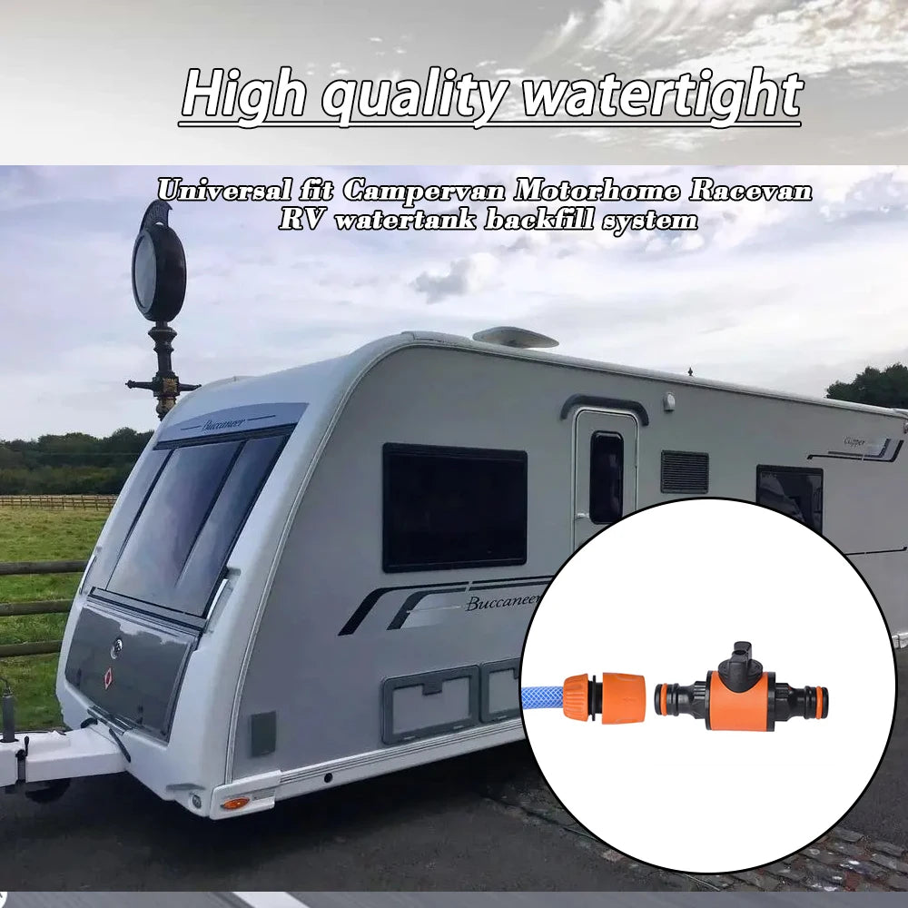Universal Water Tank Backfill System Fit for Campervan Motorhome Racevan RV Camper Van Accessories