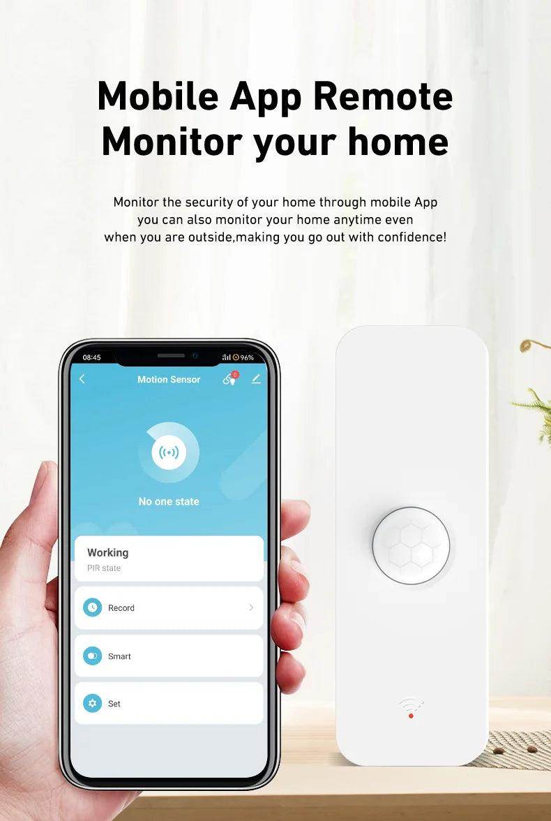 Sensor Motion Tuya PIR WiFi Smart - P12 Hub Europe