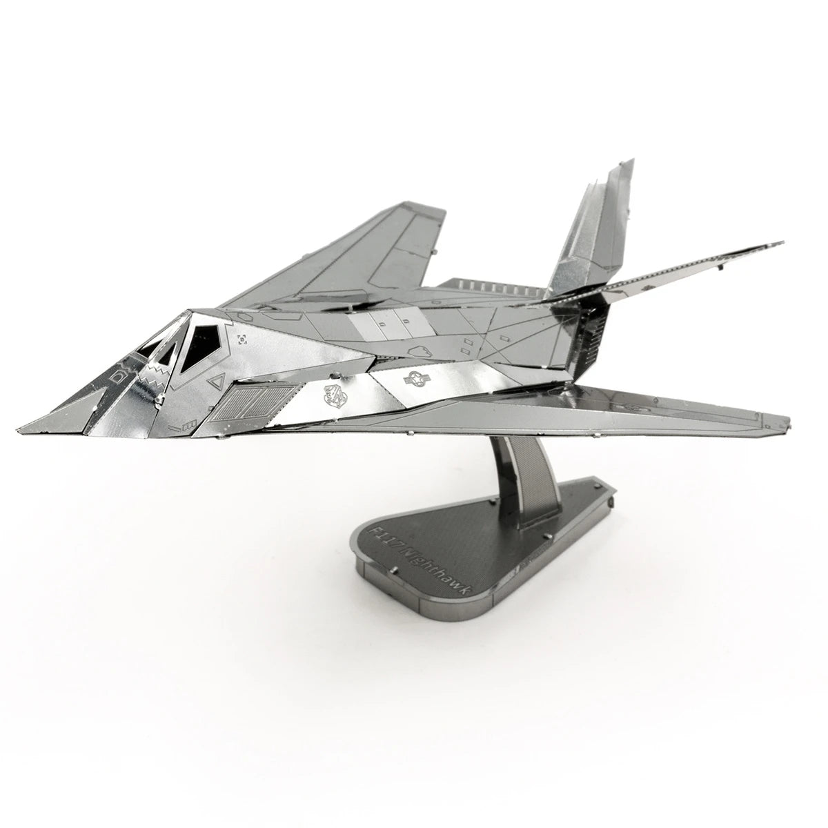 Plane 3D Metal Puzzle Model Kit DIY Laser Cut Puzzles Jigsaw Toy For Children
