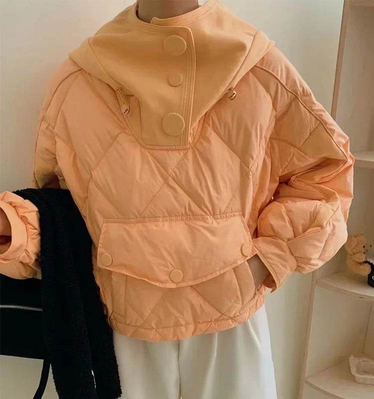 Candy Color Korean Down Jacket - P12 Hub Europe