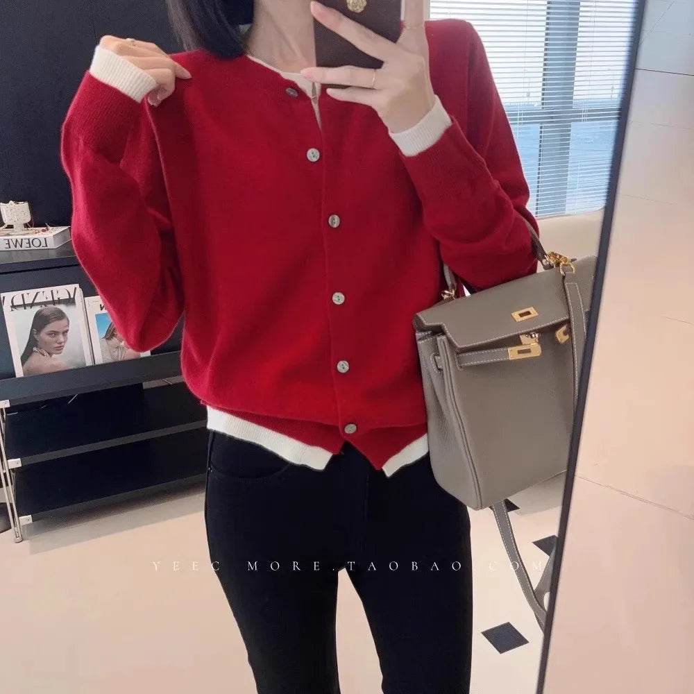 Cashmere Knit Cardigan - P12 Hub Europe