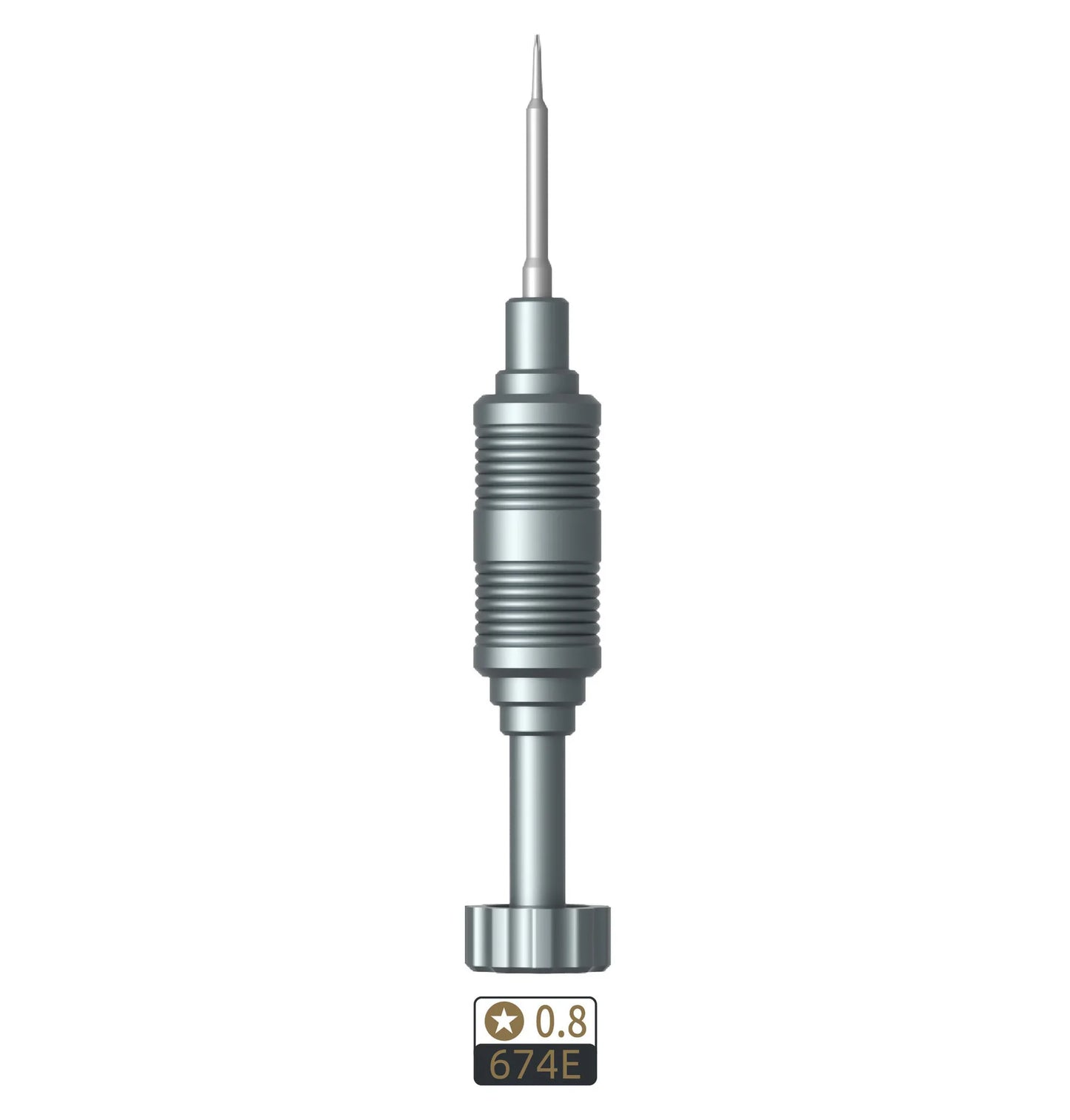 TE674 Superhard Combat Precision Screwdriver 0.6 0.8 1.2 1.5 T2 2.5 For IPHONE IPAD Clocks Watches Teardown Opening Repair Tools