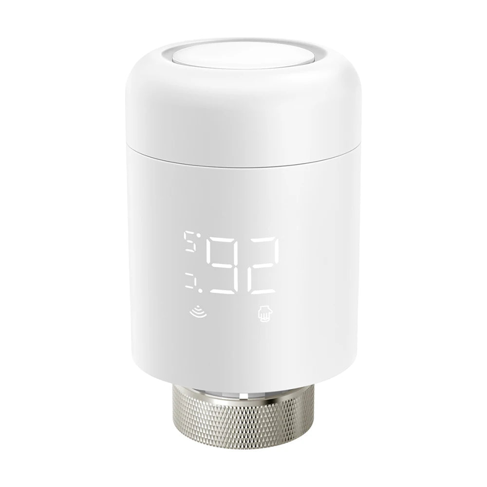 AVATTO Tuya 1-6PCS Wifi TRV Radiator Actuator Valve Thermostatic Radiator Valve Temperature Controller Support Alexa Google Home
