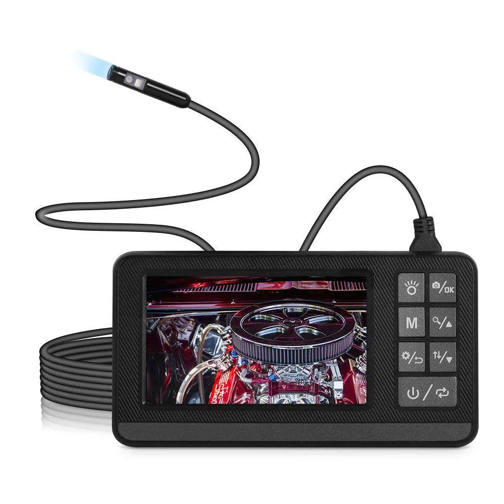 Endoscope 8mm LCD Dual/Single Lens, 1080P, IP67, 2600mAh - P12 Hub Europe