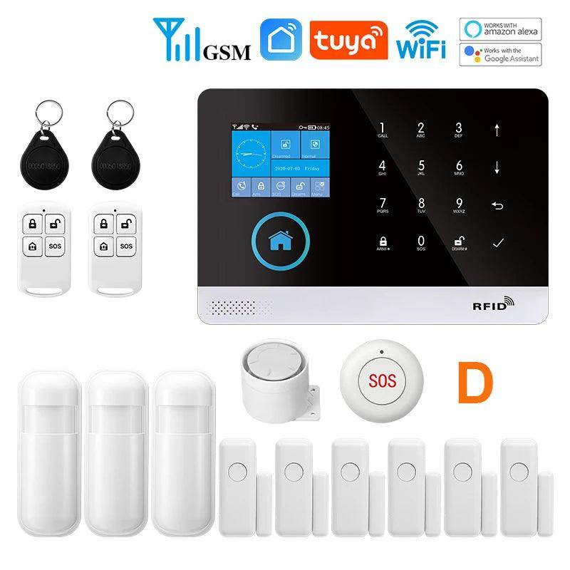 Alarm Smart Tuya WiFi 4G Home - P12 Hub Europe