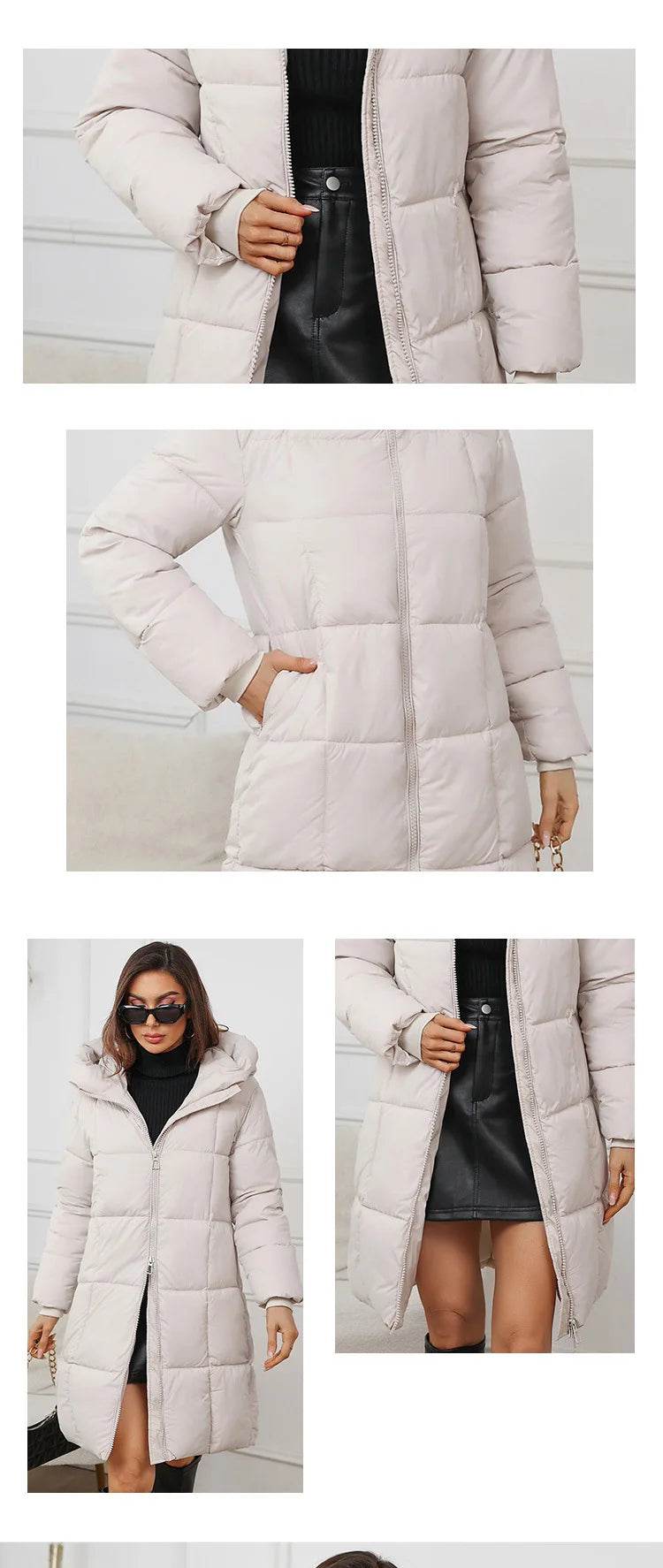 Long Down Cotton Parka - P12 Hub Europe