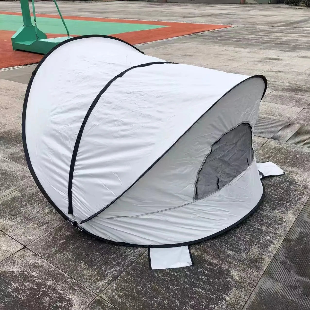 Summer Beach Tent 2-3 People Speed Open Quick Portable Folding Easy Speed Opening Shade Sun Fishing Park Travel Outdoor