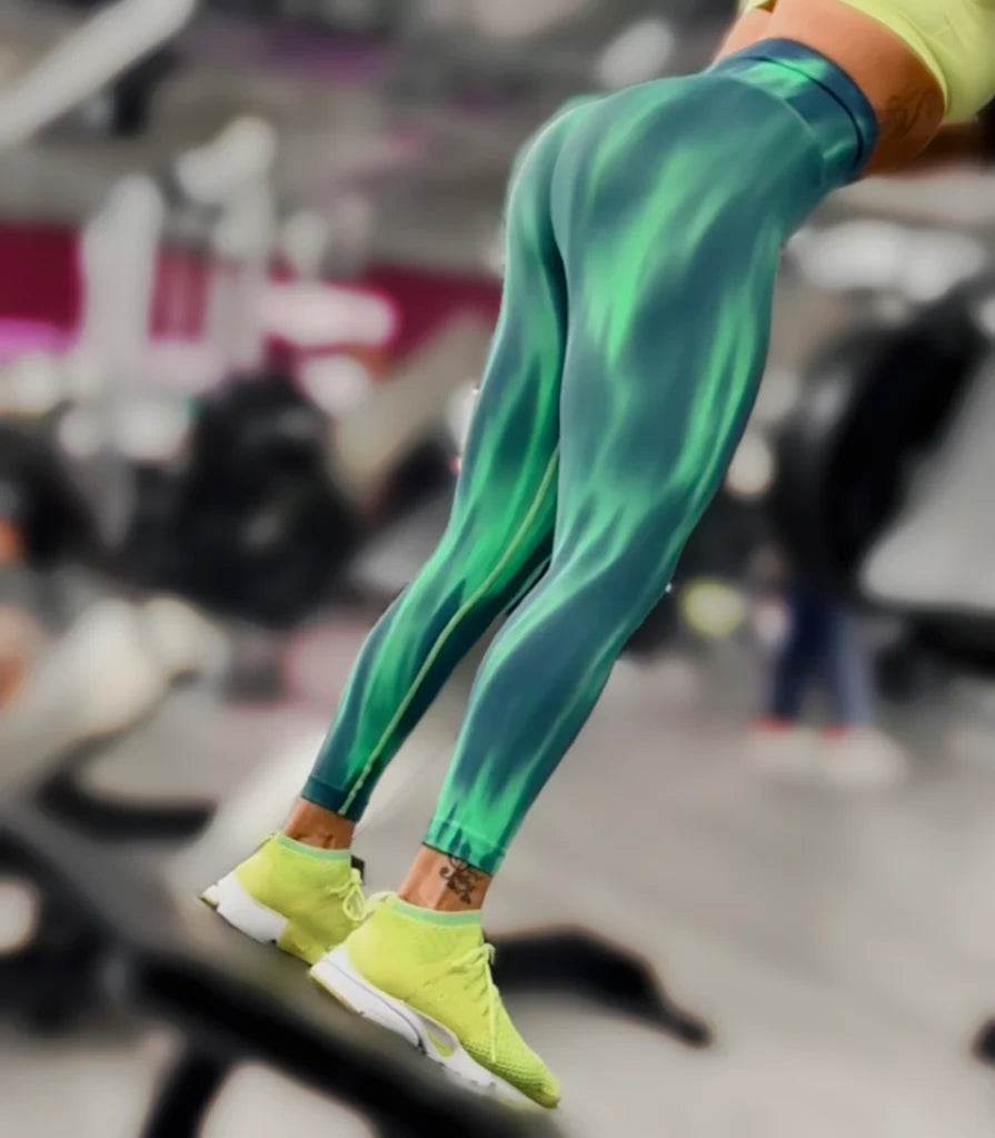 Women's Tie-Dye Scrunch Leggings - P12 Hub Europe