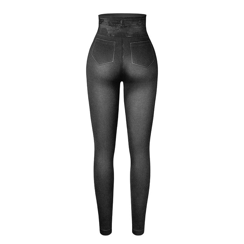 Faux Denim Leggings - P12 Hub Europe