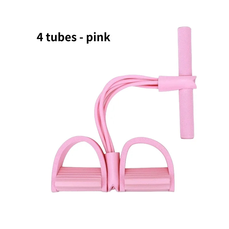 Multifunction Tension Rope Resistance Band Elastic Pedal Puller Leg Stretching Slimming Training Portable Fitness Equipment