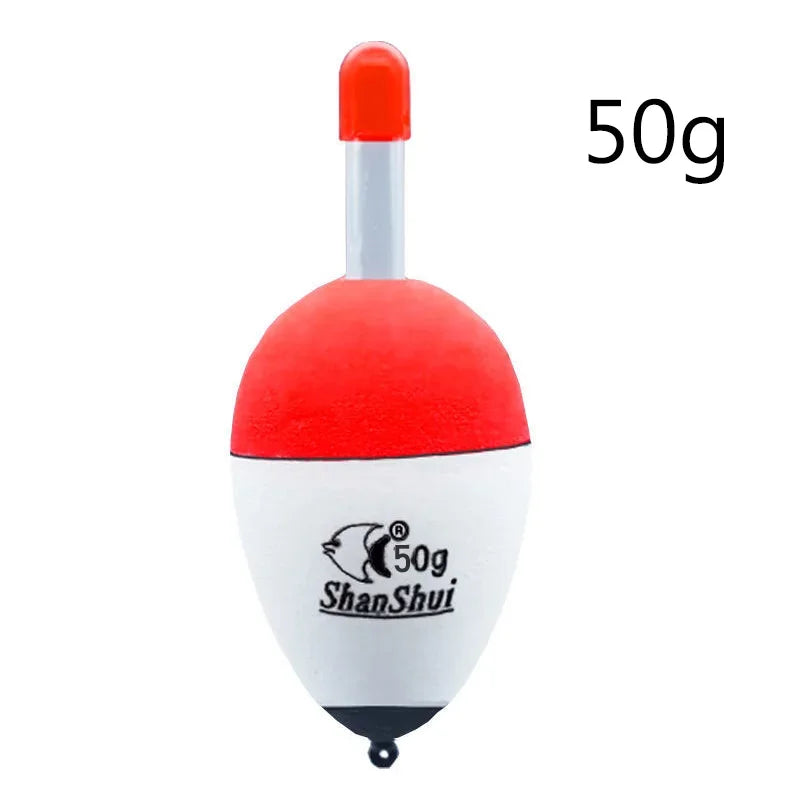 2/5/6Pcs EVA Luminous Fishing Night Float Light Stick Foam Plastic Bobber Sea Rock Fishing Floats Buoyancy Bobber