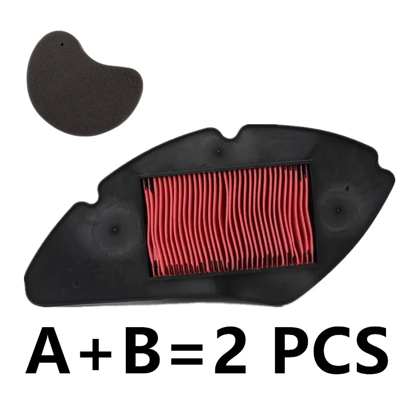 Leaning Multi Wheel Reverse Three-wheeled Scooter Air Filter For YAMAHA Tricity MW125 2014-2016 CVT Filter Elemen Intake Cleaner