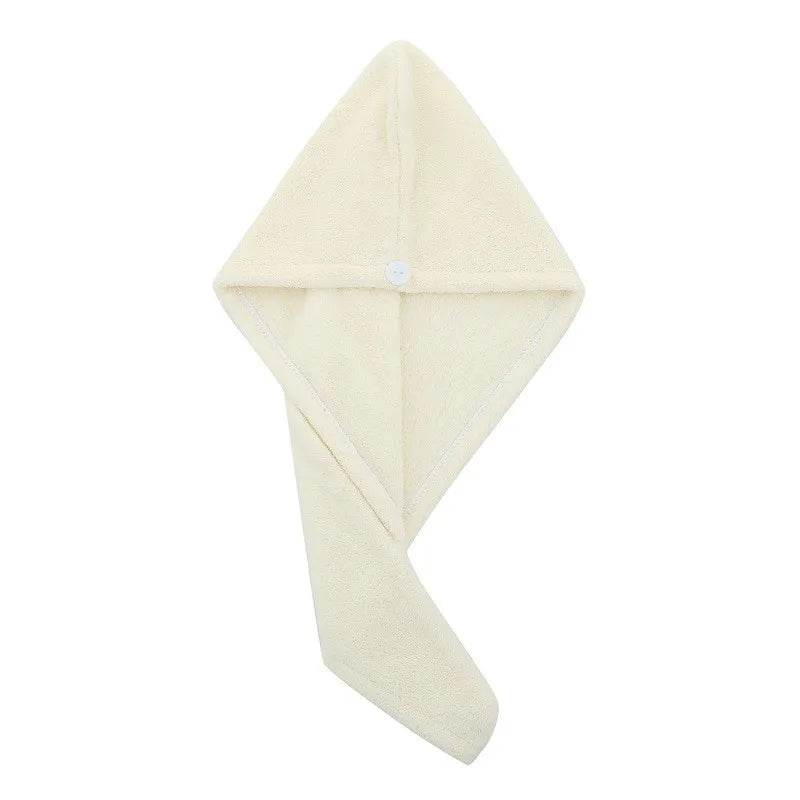 Fast Absorption Hair Drying Turban Hat Pineapple Coral Fleece Long Hair Drying Hat Towel 25x65cm - P12 Hub Europe