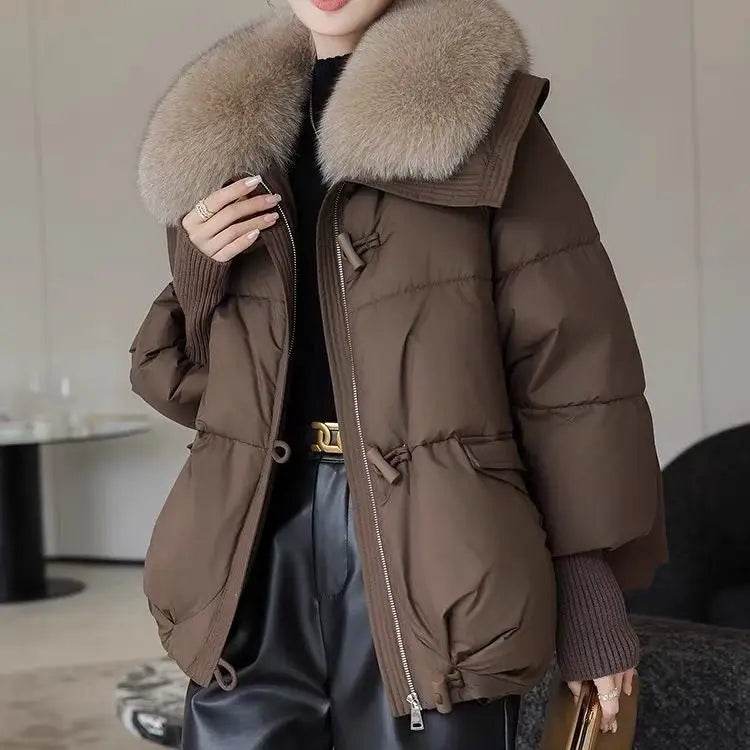 Korean Fur Collar Parka - P12 Hub Europe