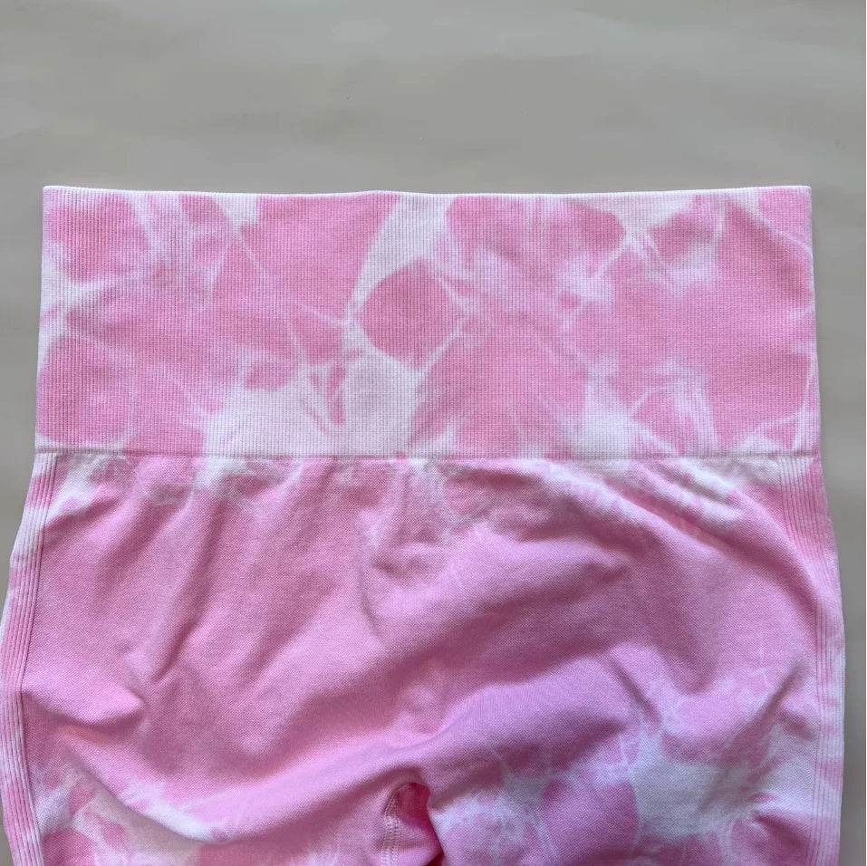 Women's Tie-Dye Scrunch Leggings - P12 Hub Europe