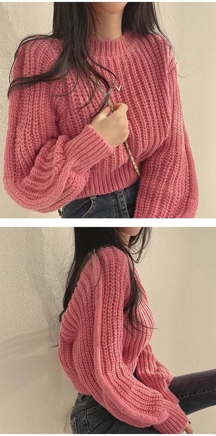 Loose Harajuku Knit Sweater - P12 Hub Europe